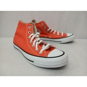 Converse Womens Chuck Taylor All Star Hi Top Shoes‎ A10533F Vermillion Red Sz 8